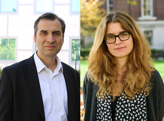 Nenadic (left) and Markopoulou, who will assume their new duties on July 1, will oversee teaching, research and outreach efforts in their respective departments.