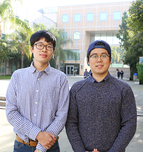 Jonggyu Lee (left) and Youngjoon Suh won best paper awards recently at ASME conferences.