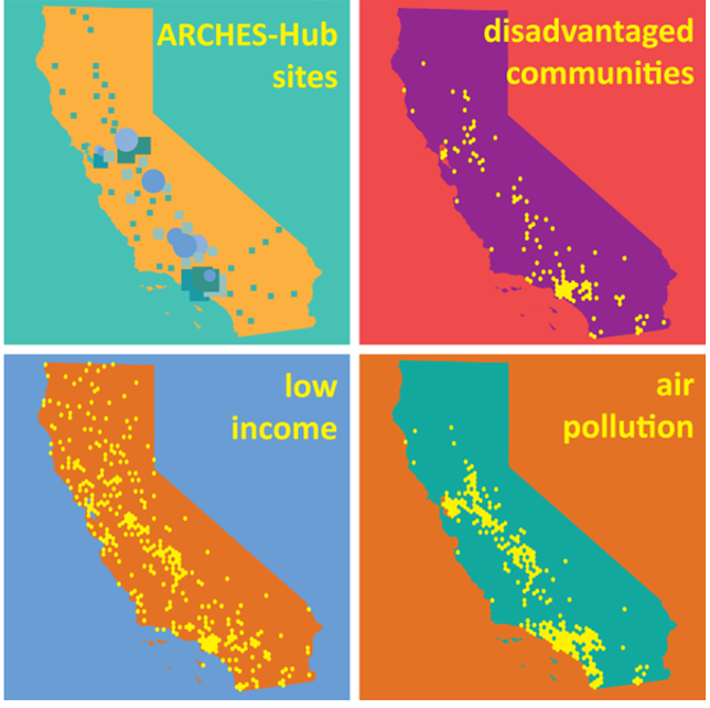 ARCHES’ projections of areas to benefit from the new hydrogen hub