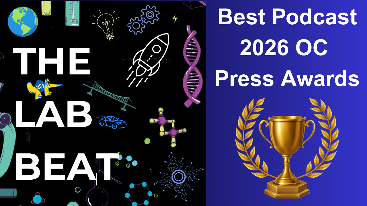 The Lab Beat podcast wins Best Podcast/Audio Storytelling Award at the 2026 OC Press Awards