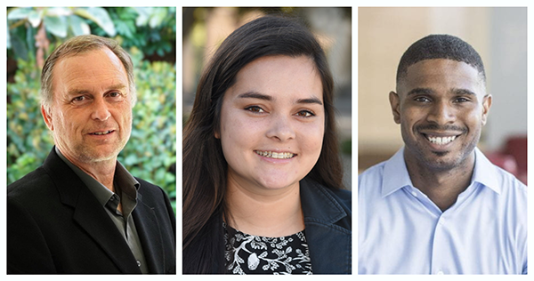 From left, Jim Brody, Esther Hessong and Quinton Smith were all recognized at the 2025 Celebration of Teaching event. From left, Jim Brody, Esther Hessong and Quinton Smith were all recognized at the 2025 Celebration of Teaching event.