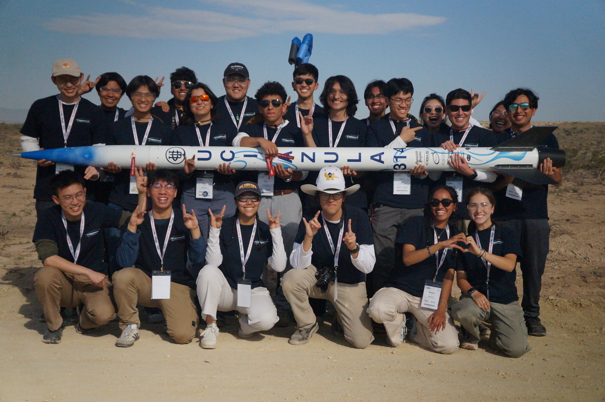 The UCI Rocket Project Solids at the 2025 International Rocket Engineering Competition (IREC) The UCI Rocket Project Solids at the 2025 International Rocket Engineering Competition (IREC)