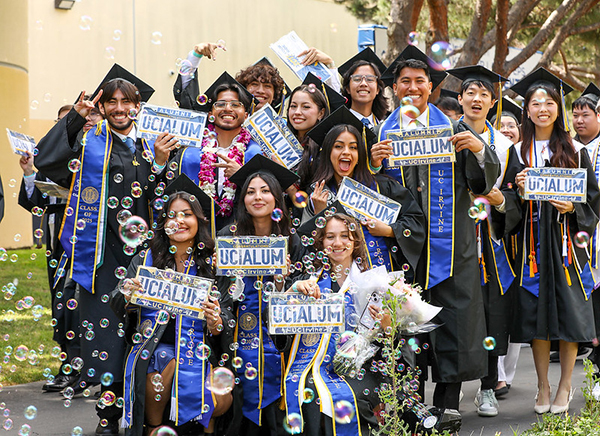 UC Irvine’s Anteater engineering Class of 2025 celebrate their commencement June 14 at the Bren Events Center. UC Irvine’s Anteater engineering Class of 2025 celebrate their commencement June 14 at the Bren Events Center.