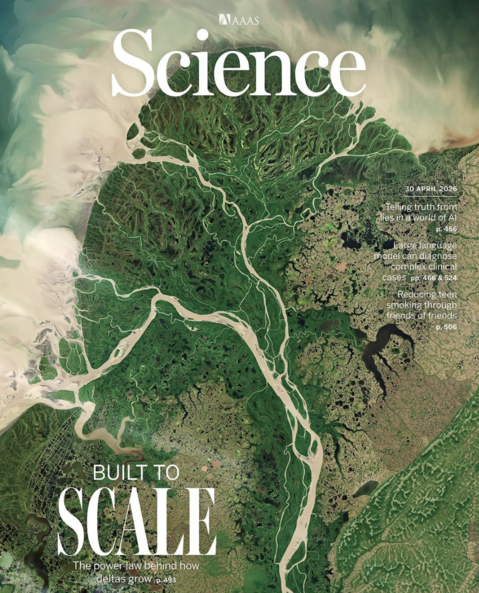 The study made the April 30, 2026 issue of Science