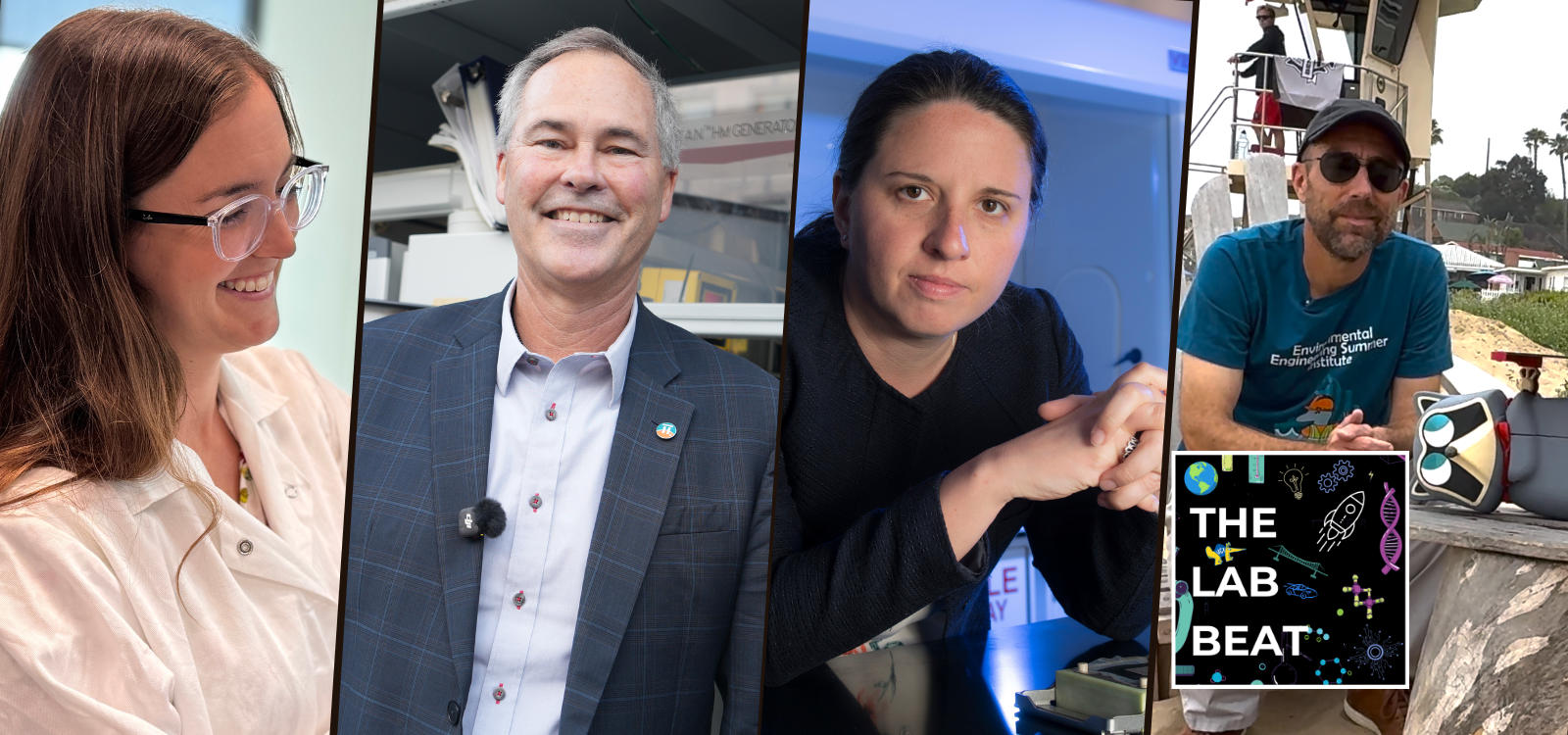 UCI professors share about their cutting-edge research on The Lab Beat podcast.