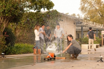 Teams are also responsible for determining optimum settings for the water tank’s nozzle diameter, jet angle, pounds per square inch of pressure, and water height.