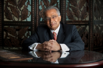 UCI Distinguished Professor Satya Atluri. Photo by Steve Zylius