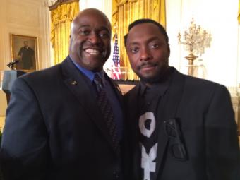 Dean Washington with will.i.am