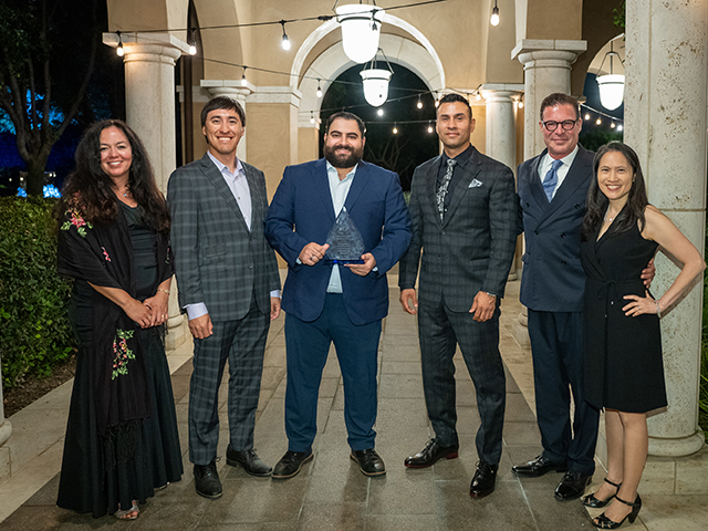 From left, Michelle Digman, Justin Stovner, Ahmed Zobi, Hugo Salas, Terry Sanger and Gisela Lin attend the 2024 Ignite Gala. Photo courtesy of ULP. From left, Michelle Digman, Justin Stovner, Ahmed Zobi, Hugo Salas, Terry Sanger and Gisela Lin attend the 2024 Ignite Gala. Photo courtesy of ULP.