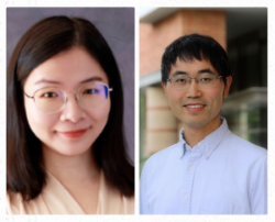 Fei Xia (left) and Liang Gao